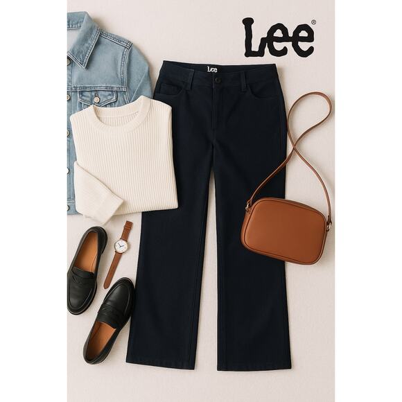 Lee Denim Flex Motion Trousers Sz. 18 Long - Picture 1 of 6